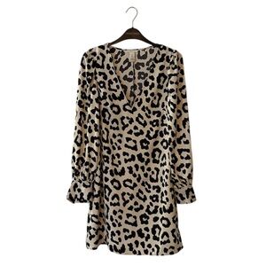 ⭐️ H&M ($49) Leopard Print Mini Dress - PTP 18